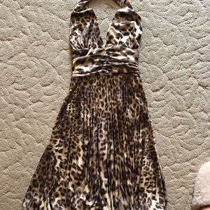 Cheetah Print Dress